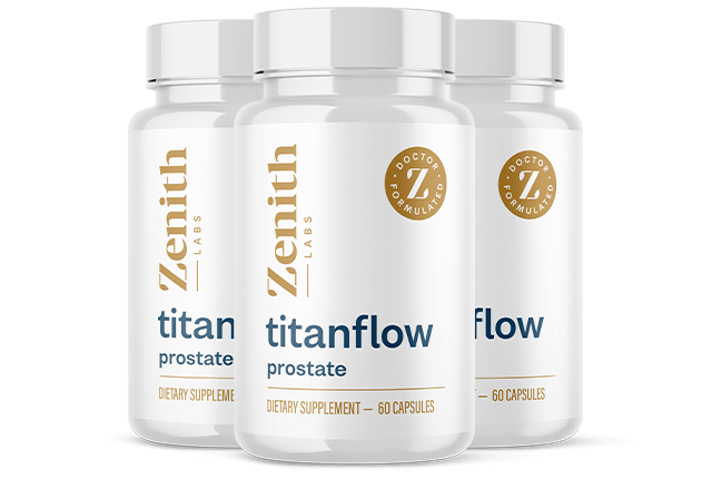 TitanFlow three bottles