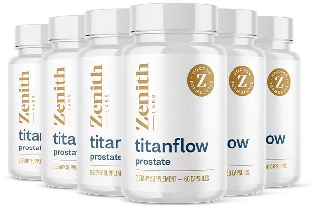 TitanFlow six bottles